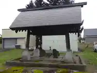 美深神社の手水舎