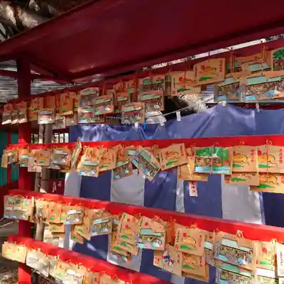 生島足島神社の絵馬