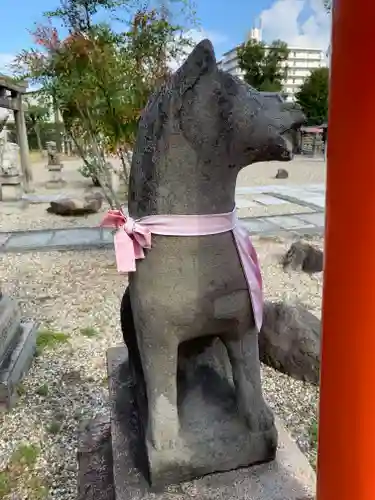 姫嶋神社の狛犬