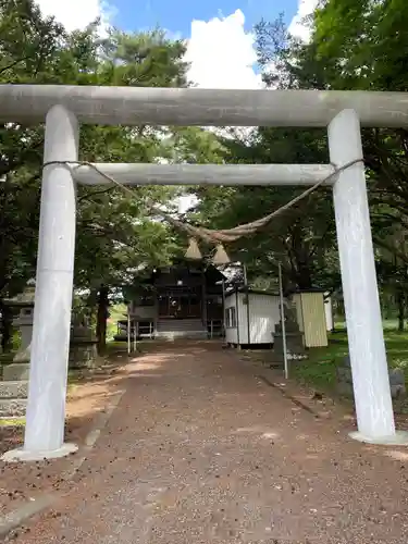 音江神社の鳥居