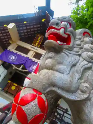 豊平神社の狛犬