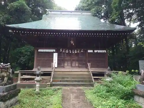 鳩峯八幡神社の本殿