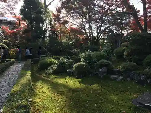 安楽寺の庭園