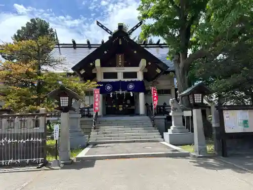 豊平神社の本殿・本堂