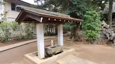 白幡神社の手水舎