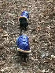 米川八幡神社の動物