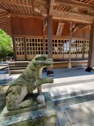 浮島神社の狛犬