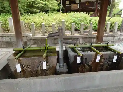 城南宮の手水舎