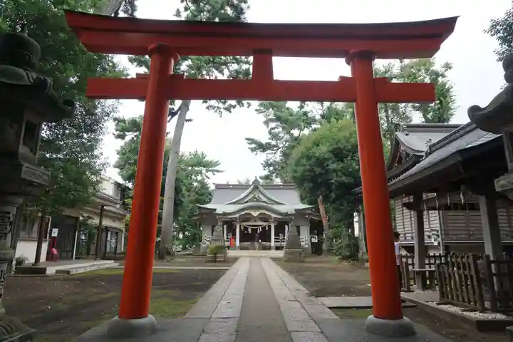 天沼八幡神社の鳥居