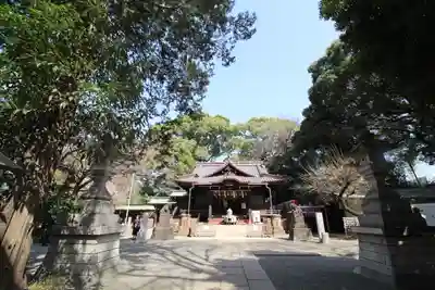 代々木八幡宮の本殿・本堂