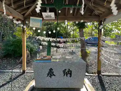 常呂神社の手水舎