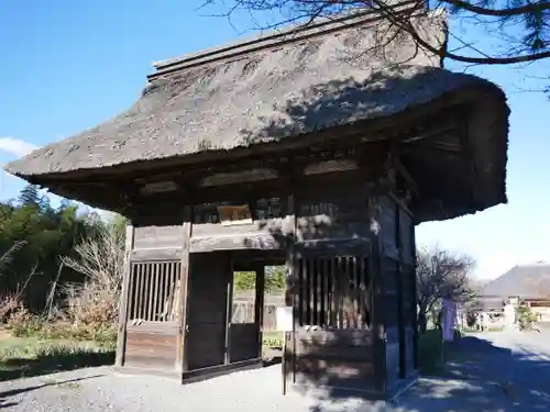 永福寺の山門