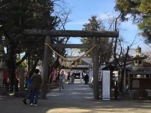 眞田神社の鳥居