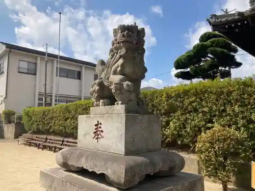 熊野神社の狛犬