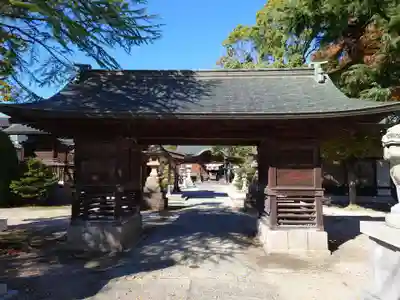宇美神社の山門・神門