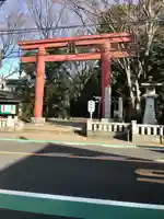 世田谷八幡宮の鳥居