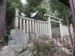 志貴御縣坐神社の鳥居