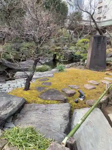 湯島天満宮の庭園