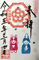 大歳神社の御朱印