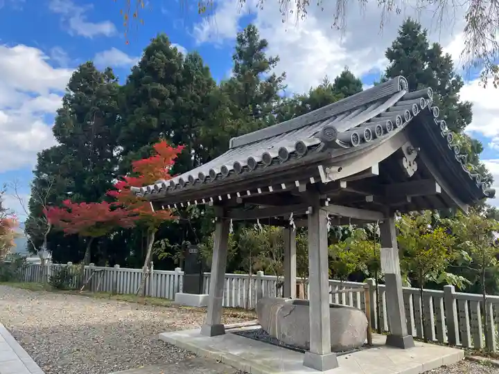 熊野三社の手水舎