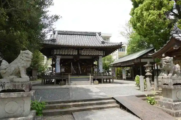大井神社の本殿・本堂