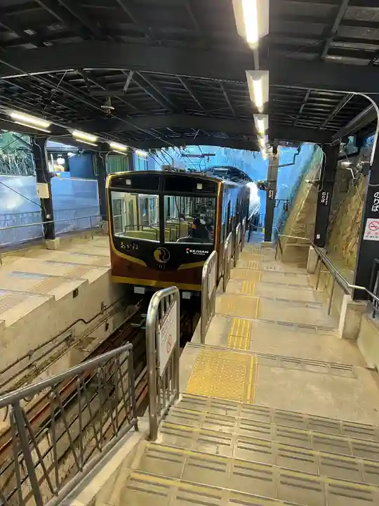 石清水八幡宮の周辺