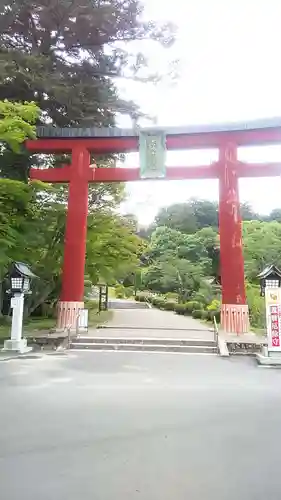 志波彦神社・鹽竈神社の鳥居