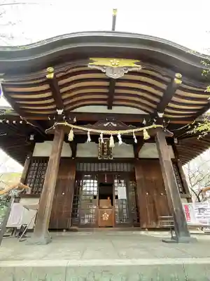 牛天神北野神社の本殿・本堂