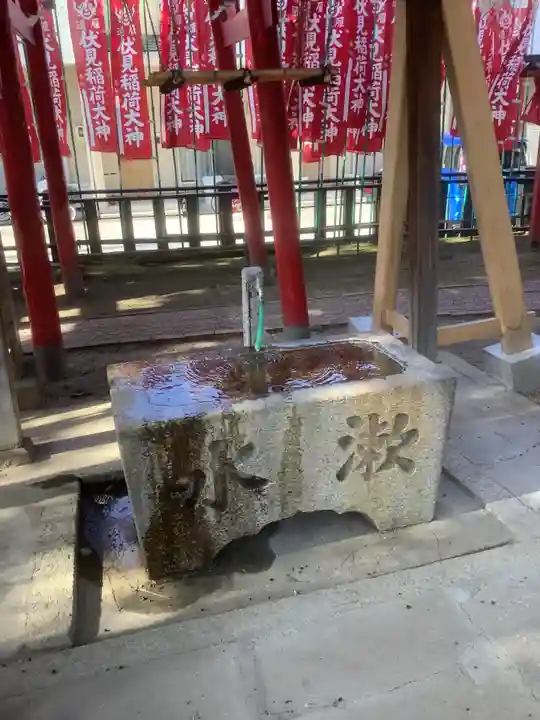 冨士八幡社の手水舎