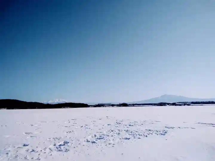 止別神社の景色