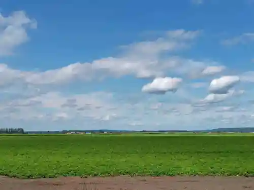 上更別神社の景色