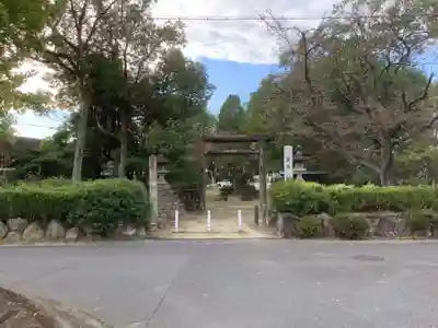 笠原神明宮の鳥居