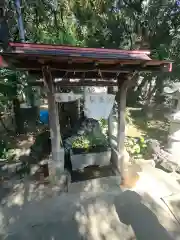 厳嶋神社の手水