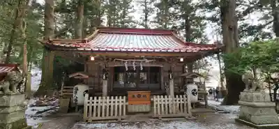 塩原八幡宮の本殿・本堂