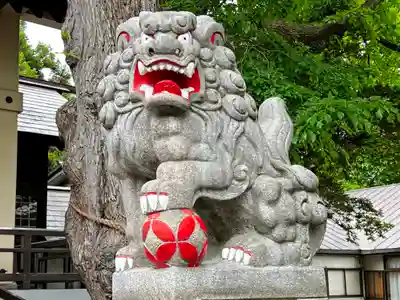 豊平神社の狛犬