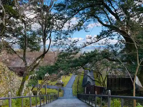 西教寺の景色