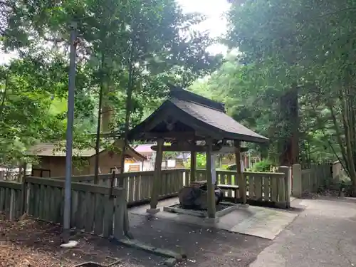 狭野神社の手水