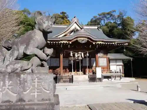 女化神社の本殿