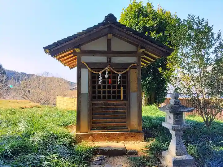 於美阿志神社(檜隈寺跡)の末社・摂社