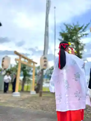 西野竹神社の神楽