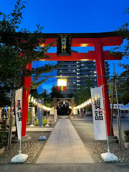 亀戸浅間神社の鳥居