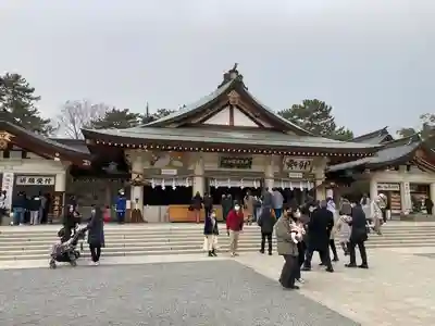 廣島護國神社の本殿・本堂