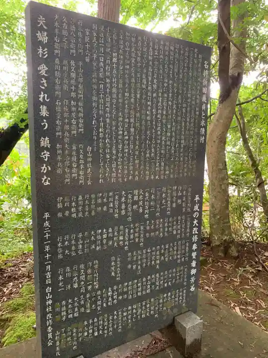 白山神社(千葉県)