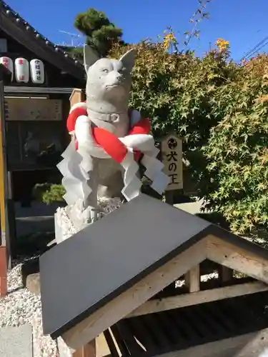 伊奴神社の狛犬