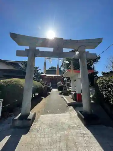 貴布祢神社の鳥居