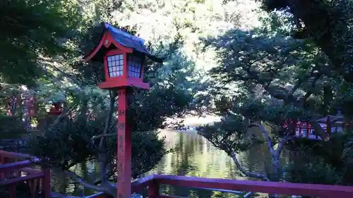 間々田八幡宮の庭園