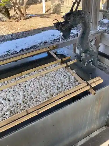 江南神社の手水舎