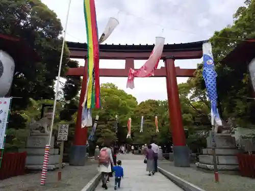 平塚八幡宮の鳥居