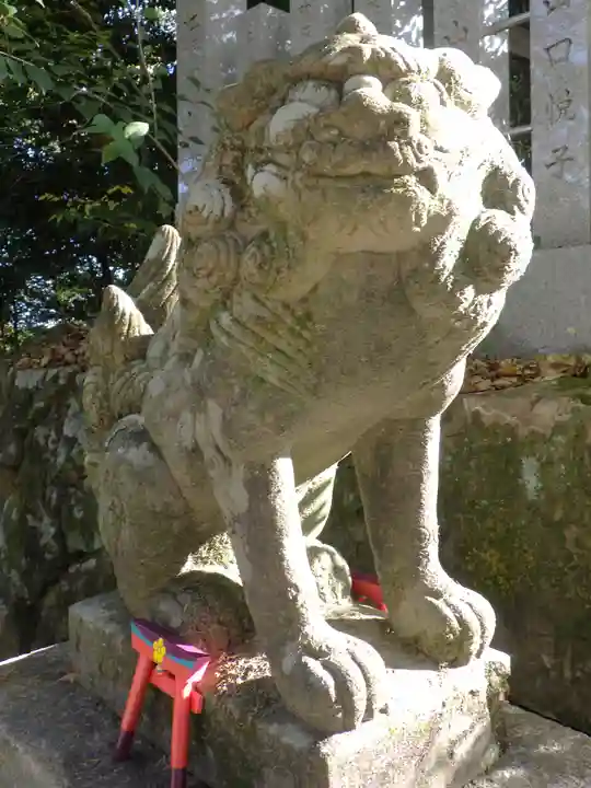 長岡天満宮の狛犬