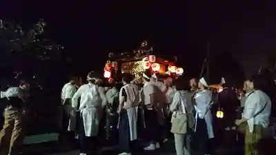山中諏訪神社のお祭り